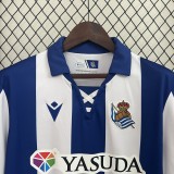 2024-25 Real Sociedad Home  jersey