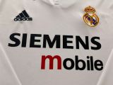 Real Madrid   2002-03 Retro  home long sleeve