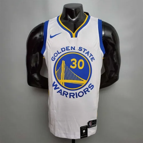Curry #30 Golden State Warriors white