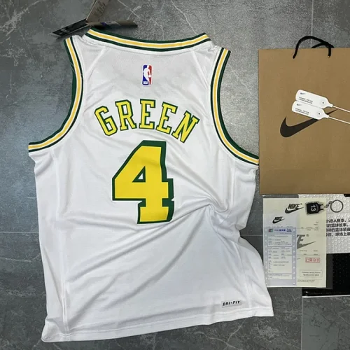 Houston Rockets Retro No. 4 Green
