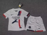 2024-25 paris saint germain away kids kit