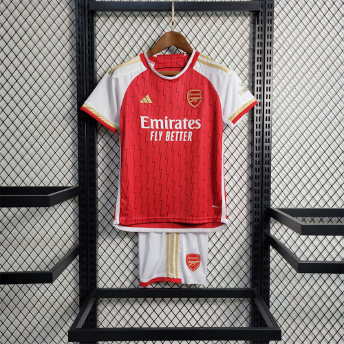 2023-24 Arsenal  home kids kit