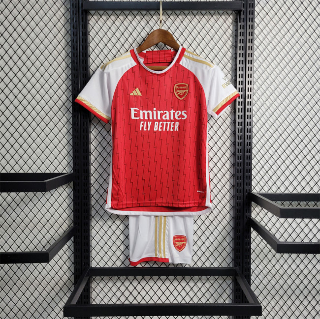 2023-24 Arsenal  home kids kit