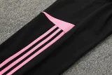 2023-24 Inter Miami Pink Half Zipper Hoodie Jacket+Pants