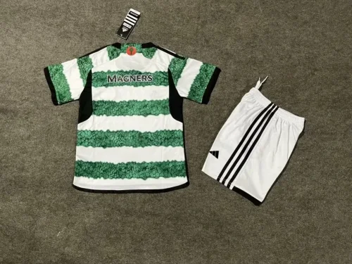 2023-24 kids celtic home soccer jerseys