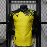 2025-26 Dortmund home player version jersey   (The player version is more slim fit, it is recommended to buy one size larger)