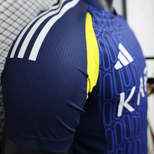 2024-25 Al-Nassr away player version jersey (The player version is more slim fit, it is recommended to buy one size larger)