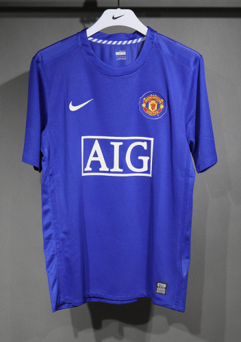2007-08 Manchester United  Away retro player version jersey