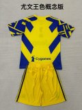 2025-26 Juventus  yellow special adult and kid kit