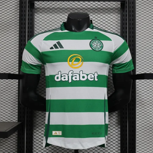 2024-25 Celtic home player version(The player version is more slim fit, it is recommended to buy one size larger)