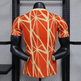 2024-25 Bayern Munich orange player version jersey(The player version is more slim fit, it is recommended to buy one size larger)