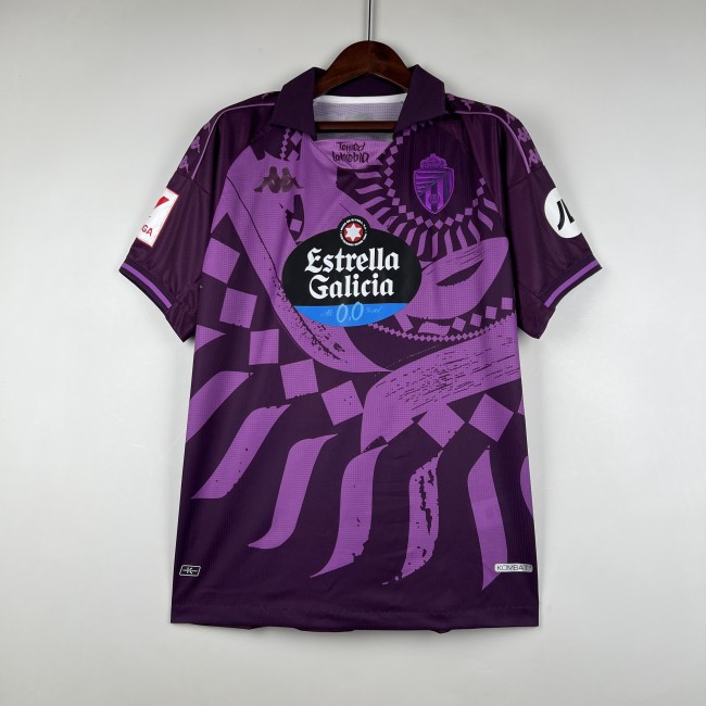 2023-24 Real Valladolid Away soccer jersey