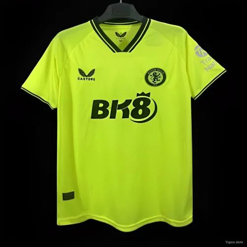 2023-24 Aston Villa Green Goalkeeper Jersey