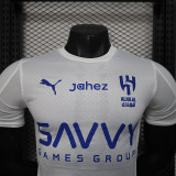 2025-26 Al-Hilal Saudi  Away player version jersey  (The player version is more slim fit, it is recommended to buy one size larger)