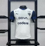 2024-25 Monterrey away white player version(The player version is more slim fit, it is recommended to buy one size larger)