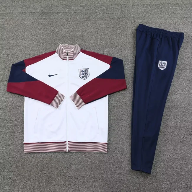 England 2024 white Jacket Sets