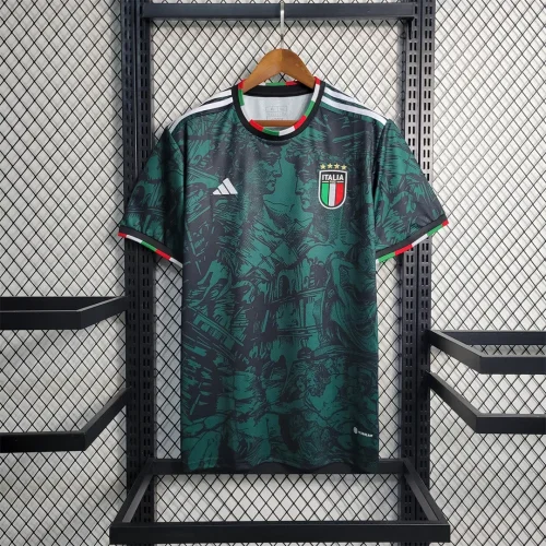2023-24 Italy Green Special Edition soccer jerseys