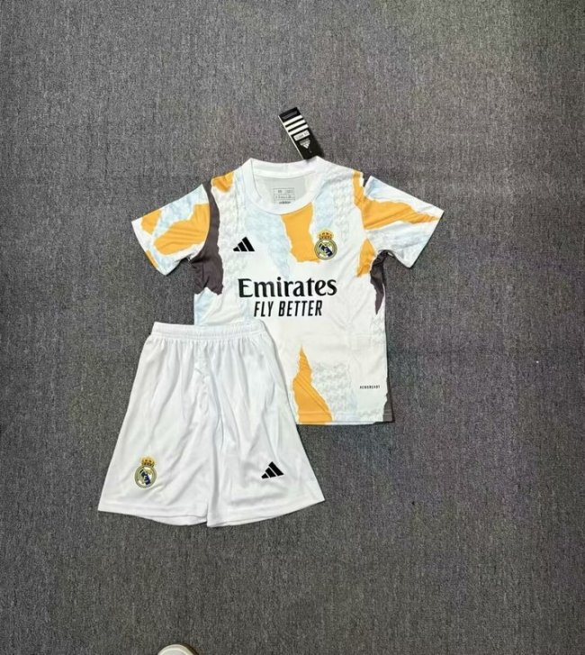 2024-25 Real Madrid   Colorblock training kid kit