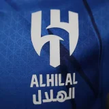 Al Hilal Home 2023-24 home player version soccer   (The player version is more slim fit, it is recommended to buy one size larger)