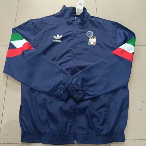 Italy 2024 blue windbreaker jacket