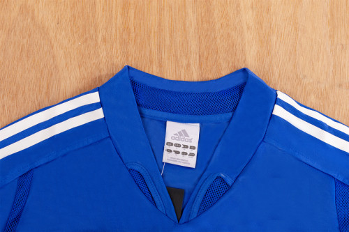 2004-05 Real Madrid away blue retro jersey