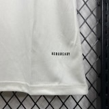2024-25 Manchester United third away white soccer jersey
