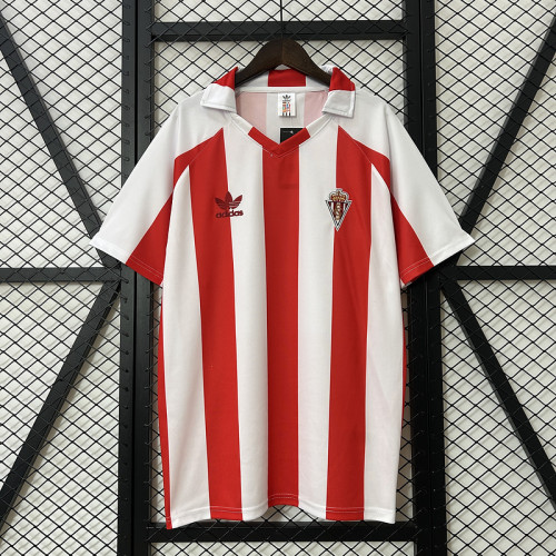 1984-85 Sporting Gijon home retro jersey