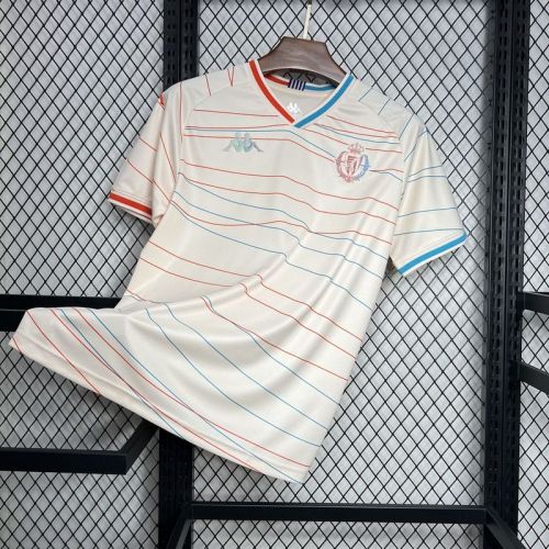 2024-25 Real Valladolid away soccer jersey