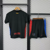 2024-25 Barcelona Black Travis Scott Edition Kids Kit