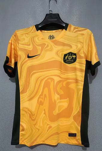 2025-26 Australia yellow soccer jersey