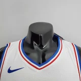 76ers Harden #1 V-Neck White