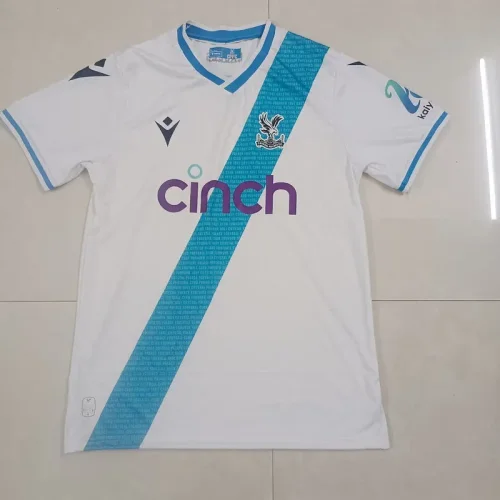 Crystal palace 2023-24 white away soccer jerseys