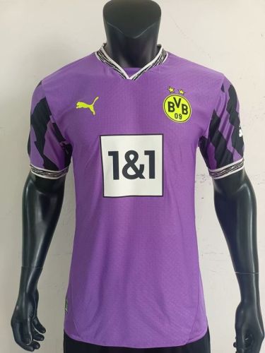 25-26 Dortmund purple player version jersey (The player version is more slim fit, it is recommended to buy one size larger)