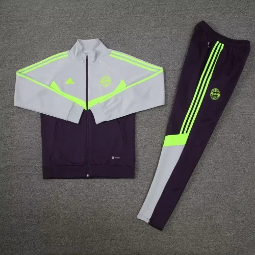 bayern 2024 gray black jacket set
