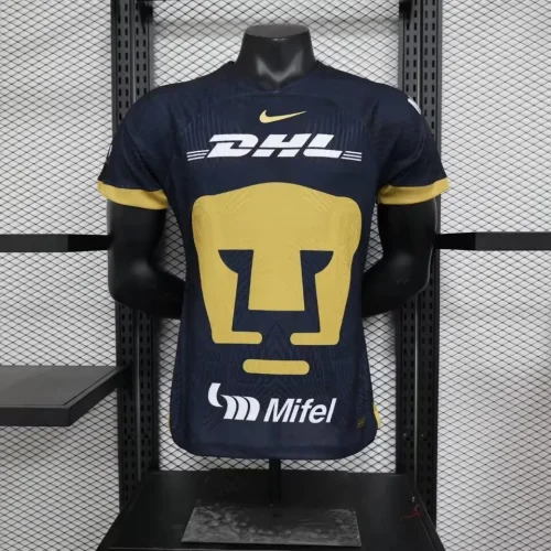 2023-24 Pumas away player version soccer jerseys   (The player version is more slim fit, it is recommended to buy one size larger)
