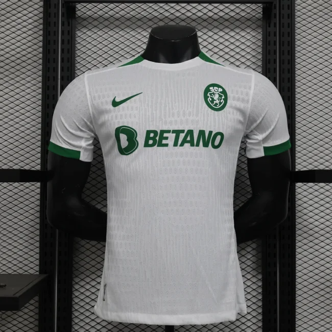 2024-25 Sporting Lisbon Away player version(The player version is more slim fit, it is recommended to buy one size larger)
