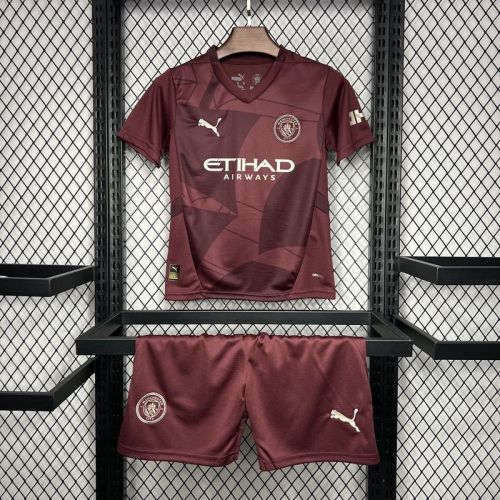 2024-25 Manchester City third away kid kit