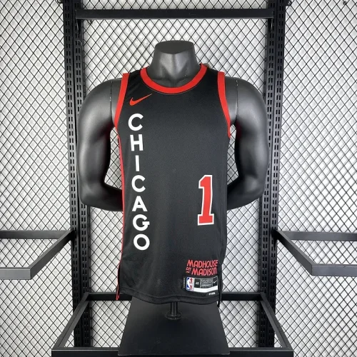 24th Season NBA Bulls City Edition jersey