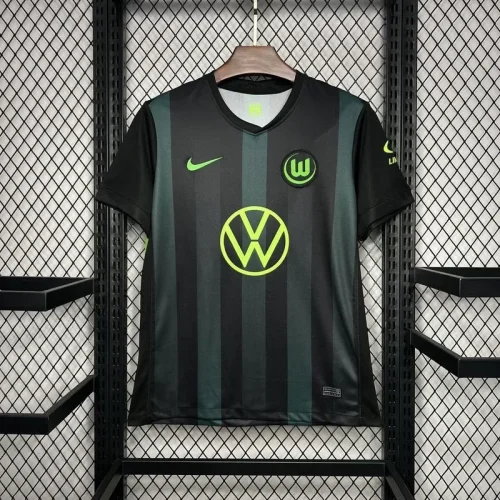 2024-25 Wolfsburg away soccer jersey