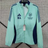 2024-25 arsenal blue windbreaker