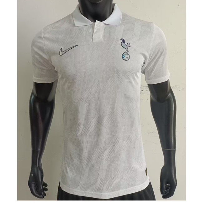 2025-26 .Tottenham  white player version POLO  (The player version is more slim fit, it is recommended to buy one size larger)