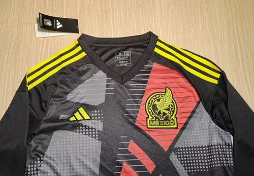 2024-25 Mexico black goalkeeper long sleeve jersey