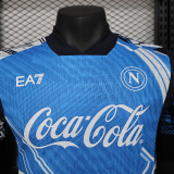 2024-25 Napoli blue special Player version jersey (The player version is more slim fit, it is recommended to buy one size larger)