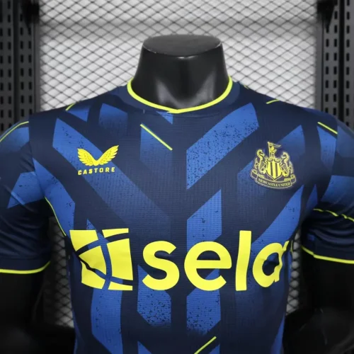 2023-24 Newcastle away player version soccer jerseys(The player version is more slim fit, it is recommended to buy one size larger)