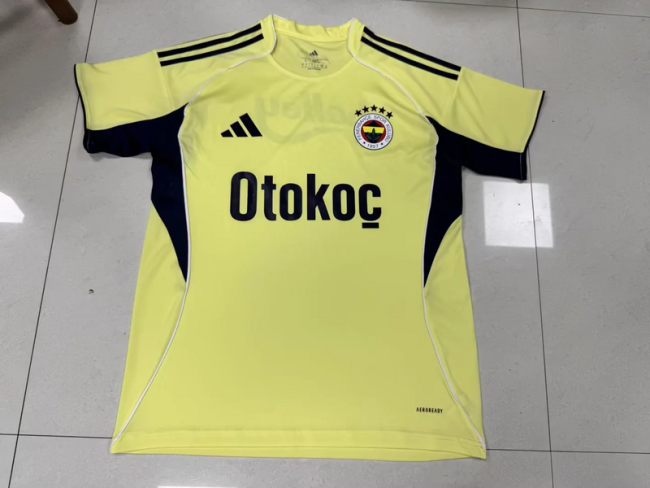 2025-26 Fenerbahce away soccer jersey