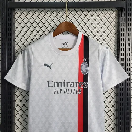 AC Milan 2023-24 kids away soccer jerseys
