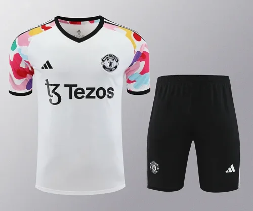 2023-24 Manchester united white training suit