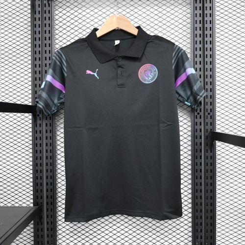 2023-24 Manchester City  black polo
