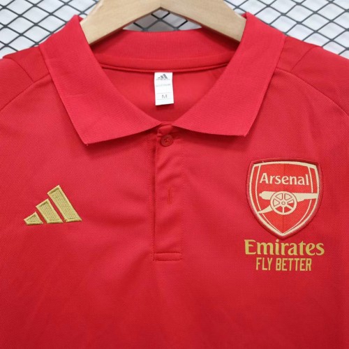 2023-24 Arsenal  red POLO