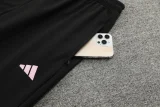 2023-24 Inter Miami Pink Half Zipper Hoodie Jacket+Pants